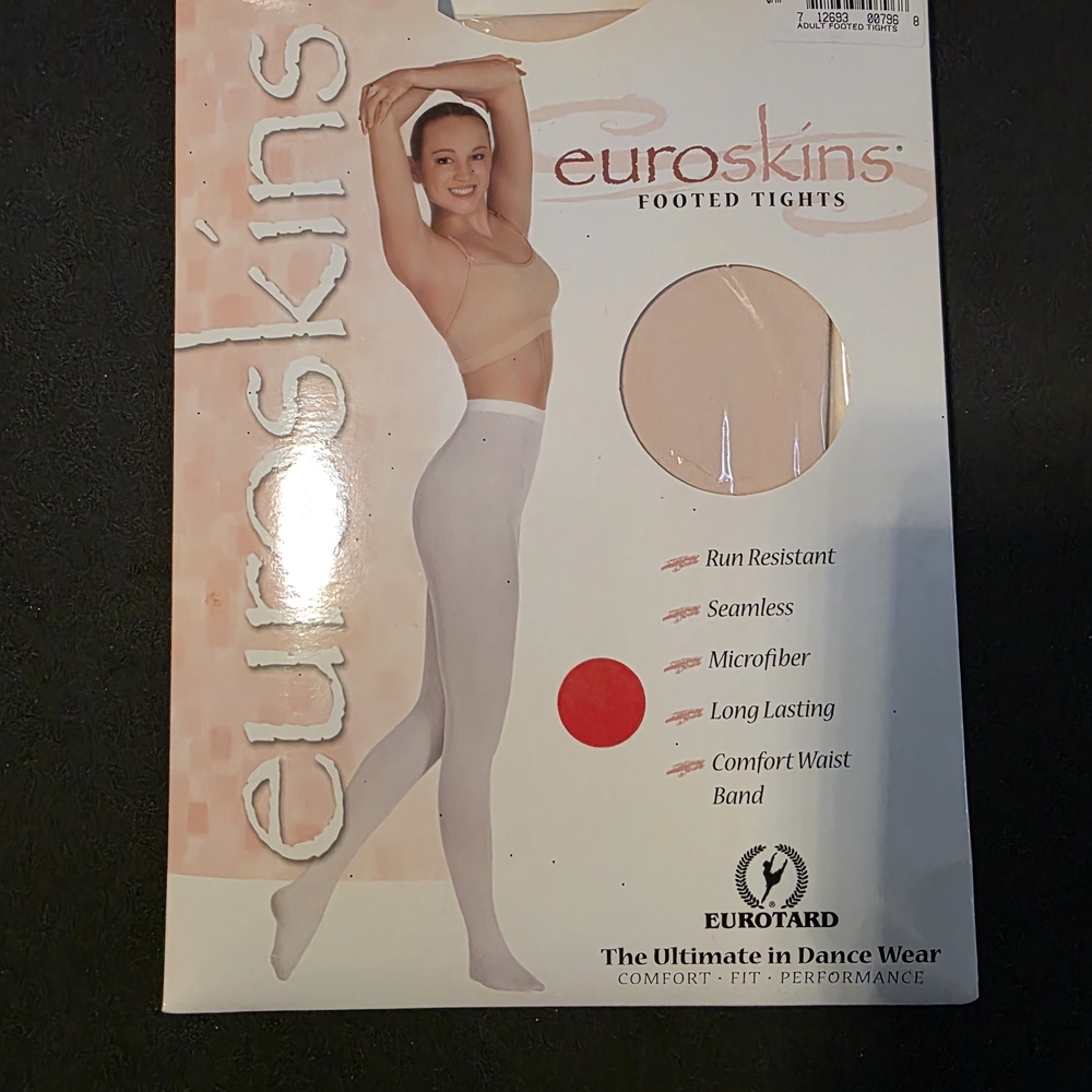 EuroSkins Footed Tights in Pink